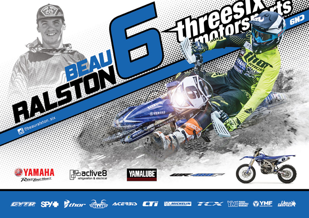 Three Six Motorsports 2016 Rider Posters 6HD