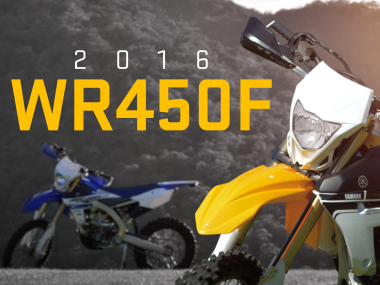 Yamaha WR450F Launch 2016